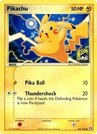 Pikachu (SDCC 2005) - (060/106) [Miscellaneous Cards & Products]
