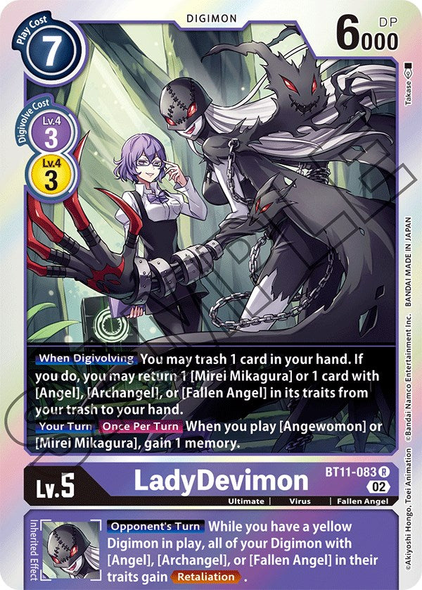 LadyDevimon [BT11-083] [Phase dimensionnelle] 