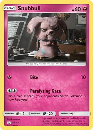 Snubbull (SM200) [Sun & Moon: Black Star Promos] - Trinity Hobby