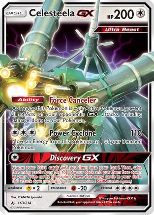 Celesteela GX (163/214) [Sun & Moon: Unbroken Bonds] - Trinity Hobby