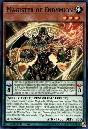 Magister of Endymion [SR08-EN003] Common - Trinity Hobby