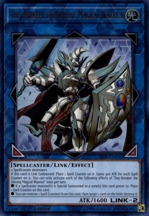 Day-Breaker the Shining Magical Warrior [SR08-EN040] Ultra Rare - Trinity Hobby