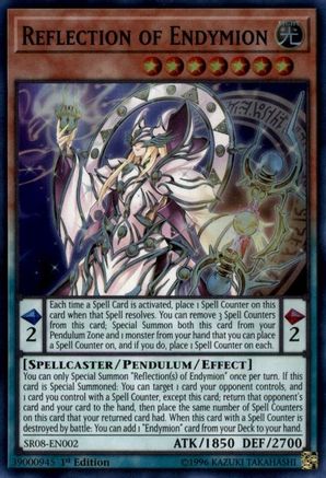 Reflection of Endymion [SR08-EN002] Super Rare - Trinity Hobby