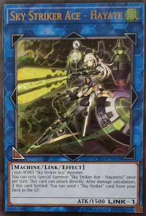 Sky Striker Ace - Hayate [OP10-EN002] Ultimate Rare - Trinity Hobby