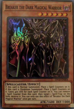 Breaker the Dark Magical Warrior [OP10-EN004] Super Rare - Trinity Hobby