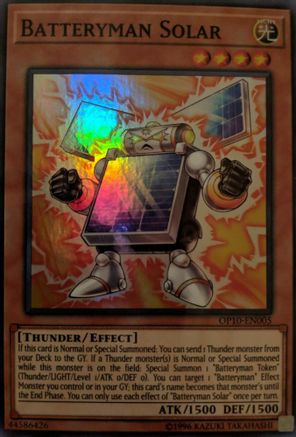 Batteryman Solar [OP10-EN005] Super Rare - Trinity Hobby