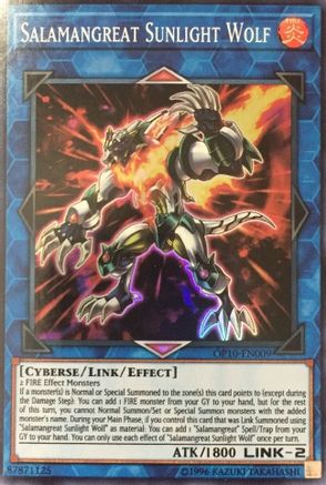 Salamangreat Sunlight Wolf [OP10-EN009] Super Rare - Trinity Hobby