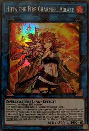 Hiita the Fire Charmer, Ablaze [OP10-EN010] Super Rare - Trinity Hobby