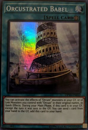 Orcustrated Babel [OP10-EN012] Super Rare - Trinity Hobby