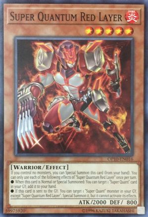 Super Quantum Red Layer [OP10-EN016] Common - Trinity Hobby