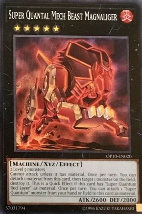 Super Quantal Mech Beast Magnaliger [OP10-EN020] Common - Trinity Hobby