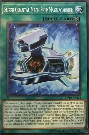 Super Quantal Mech Ship Magnacarrier [OP10-EN023] Common - Trinity Hobby