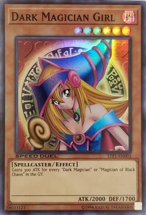 Dark Magician Girl [STP1-EN002] Super Rare - Trinity Hobby