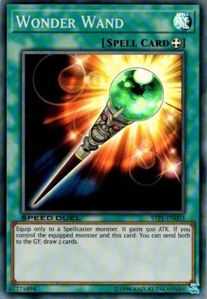 Wonder Wand [STP1-EN003] Super Rare - Trinity Hobby