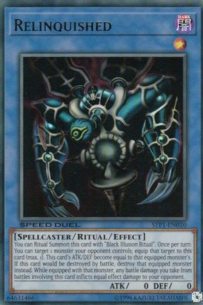 Relinquished [STP1-EN010] Ultra Rare - Trinity Hobby