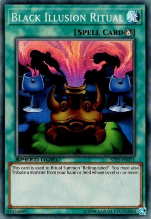 Black Illusion Ritual [STP1-EN011] Super Rare - Trinity Hobby