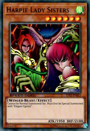 Harpie Lady Sisters [STP1-EN013] Ultra Rare - Trinity Hobby