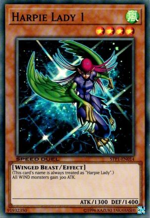 Harpie Lady 1 [STP1-EN014] Super Rare - Trinity Hobby