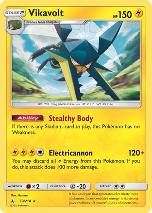 Vikavolt (59/214) [Sun & Moon: Unbroken Bonds] - Trinity Hobby