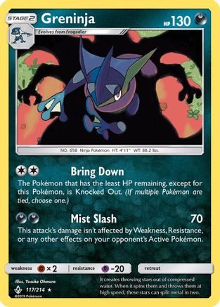 Greninja (117/214) [Sun & Moon: Unbroken Bonds] - Trinity Hobby