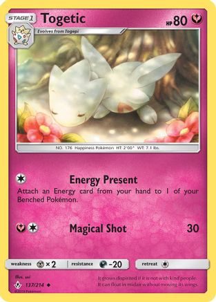 Togetic (137/214) [Sun & Moon: Unbroken Bonds] - Trinity Hobby