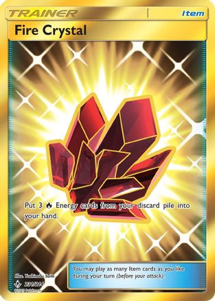 Fire Crystal (231/214) [Sun & Moon: Unbroken Bonds] - Trinity Hobby