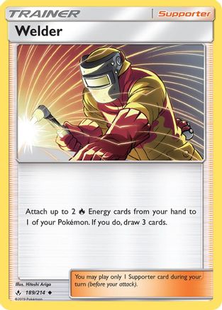 Welder (189/214) [Sun & Moon: Unbroken Bonds] - Trinity Hobby