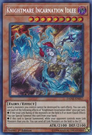 Knightmare Incarnation Idlee [DANE-EN017] Secret Rare - Trinity Hobby