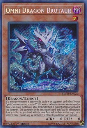 Omni Dragon Brotaur [DANE-EN020] Secret Rare - Trinity Hobby