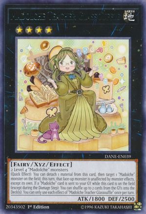 Madolche Professeur Glassouffle [DANE-EN039] Rare 