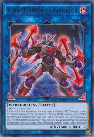 Xtra HERO Cross Crusader [DANE-EN045] Rare - Trinity Hobby
