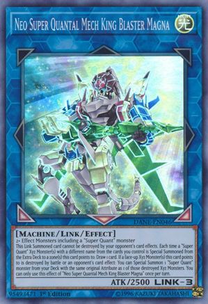 Neo Super Quantal Mech King Blaster Magna [DANE-EN046] Super Rare - Trinity Hobby