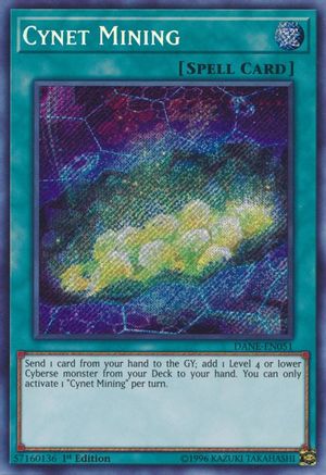 Cynet Mining [DANE-EN051] Secret Rare - Trinity Hobby