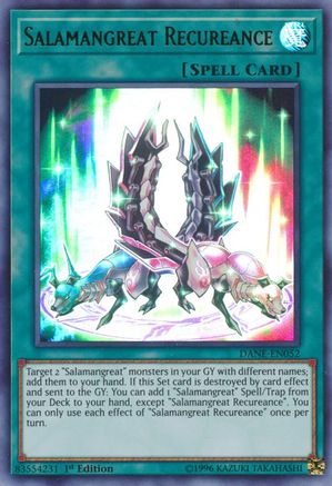 Salamangreat Recureance [DANE-EN052] Ultra Rare - Trinity Hobby