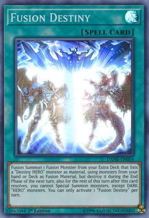 Fusion Destiny [DANE-EN054] Super Rare - Trinity Hobby