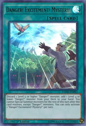 Danger! Excitement! Mystery! [DANE-EN083] Ultra Rare - Trinity Hobby