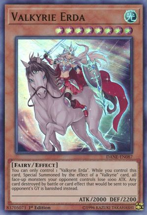Valkyrie Erda [DANE-EN087] Ultra Rare - Trinity Hobby