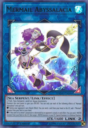 Mermail Abyssalacia [DANE-EN094] Ultra Rare - Trinity Hobby