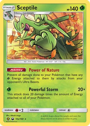 Sceptile (10a/168) [Alternate Art Promos] - Trinity Hobby