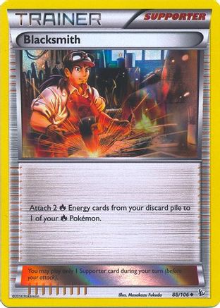 Blacksmith (Sheen Holo) - (088/106) Reverse Holofoil [Miscellaneous Cards & Products]