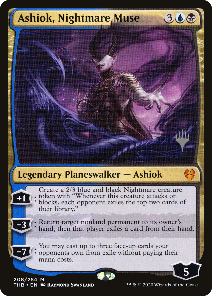 Ashiok, Nightmare Muse (Promo Pack) [Theros Beyond Death Promos] - Trinity Hobby