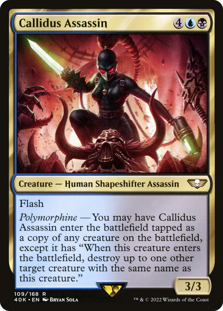 Callidus Assassin [Warhammer 40,000] - Trinity Hobby