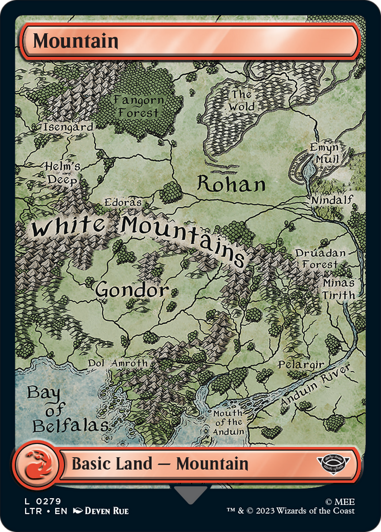 Mountain (279) [The Lord of the Rings: Tales of Middle-Earth] - Trinity Hobby