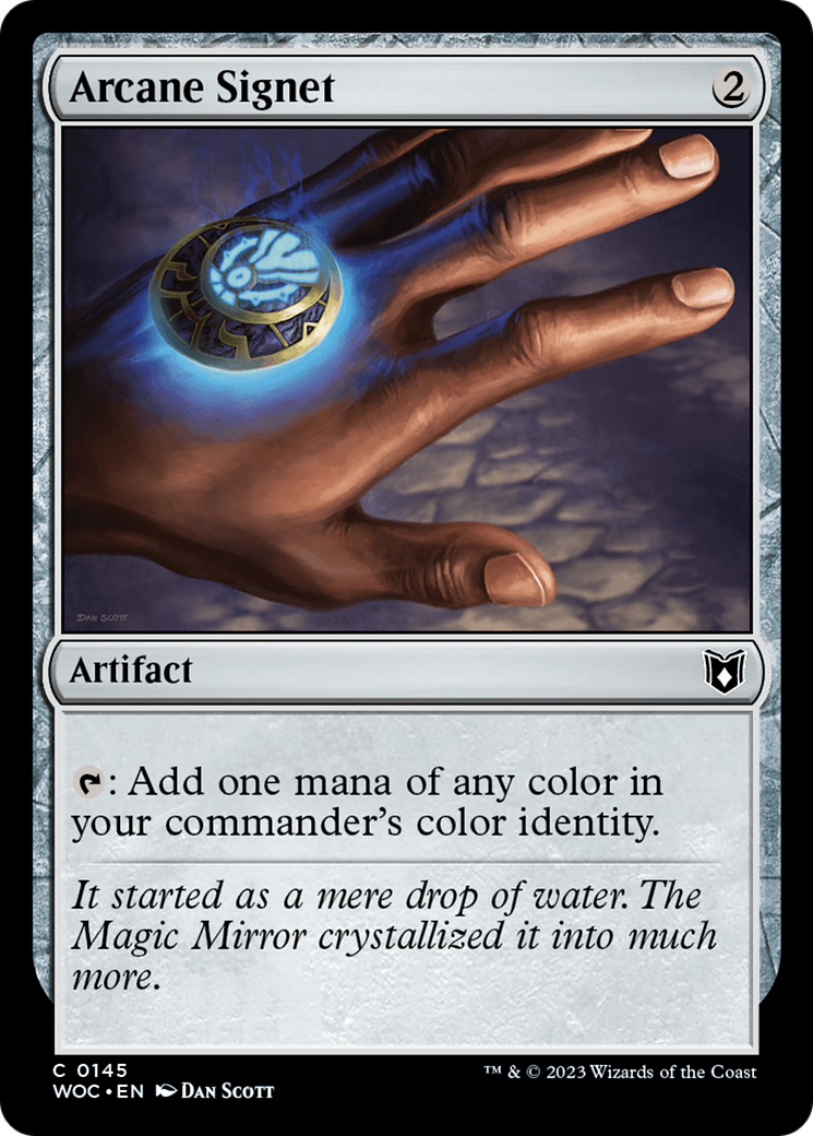 Arcane Signet [Wilds of Eldraine Commander] - Trinity Hobby