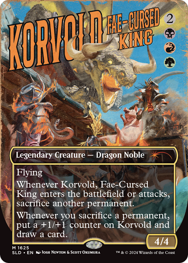 Korvold, Fae-Cursed King [Secret Lair Drop Series] - Trinity Hobby