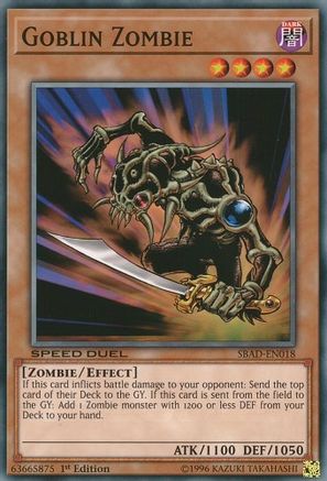 Goblin Zombie [SBAD-EN018] Common - Trinity Hobby