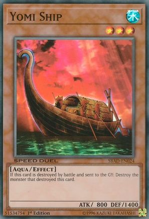 Yomi Ship [SBAD-EN024] Super Rare - Trinity Hobby
