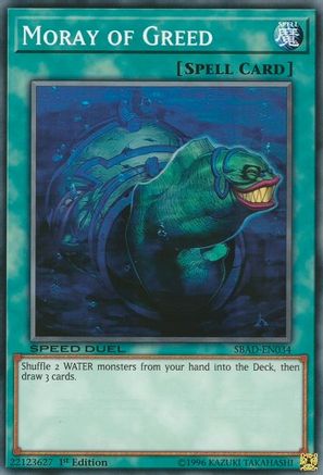 Moray of Greed [SBAD-EN034] Common - Trinity Hobby