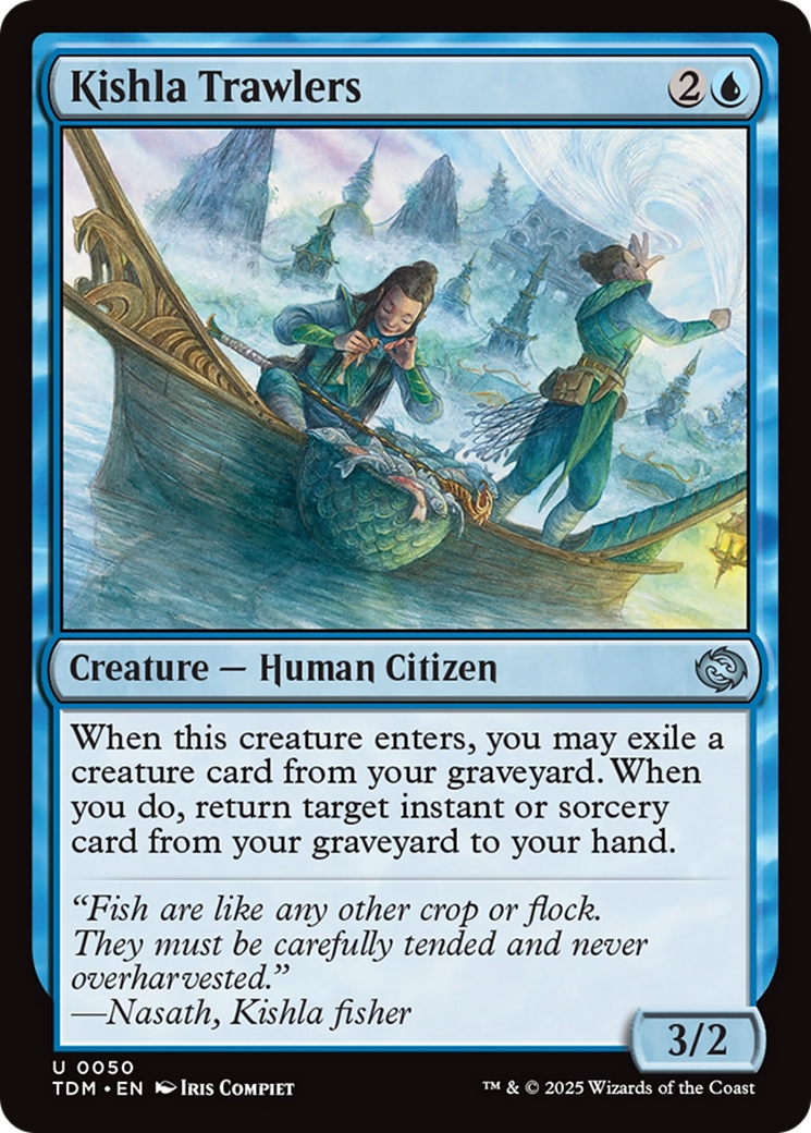 Kishla Trawlers  [Foil]  (TDM-050) - [Tarkir: Dragonstorm]