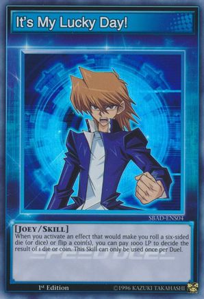 It's My Lucky Day! [SBAD-ENS04] Super Rare - Trinity Hobby